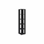 Hanah Home Nati Corner - Estantería de Madera Negra